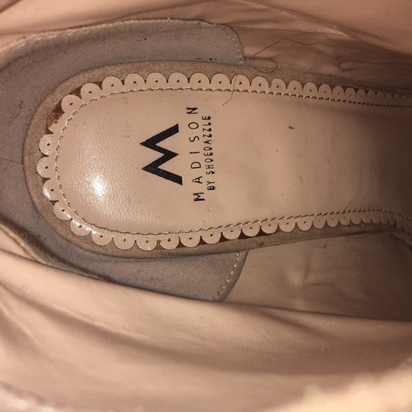 Nude open-toed booties - Picture 4 of 6